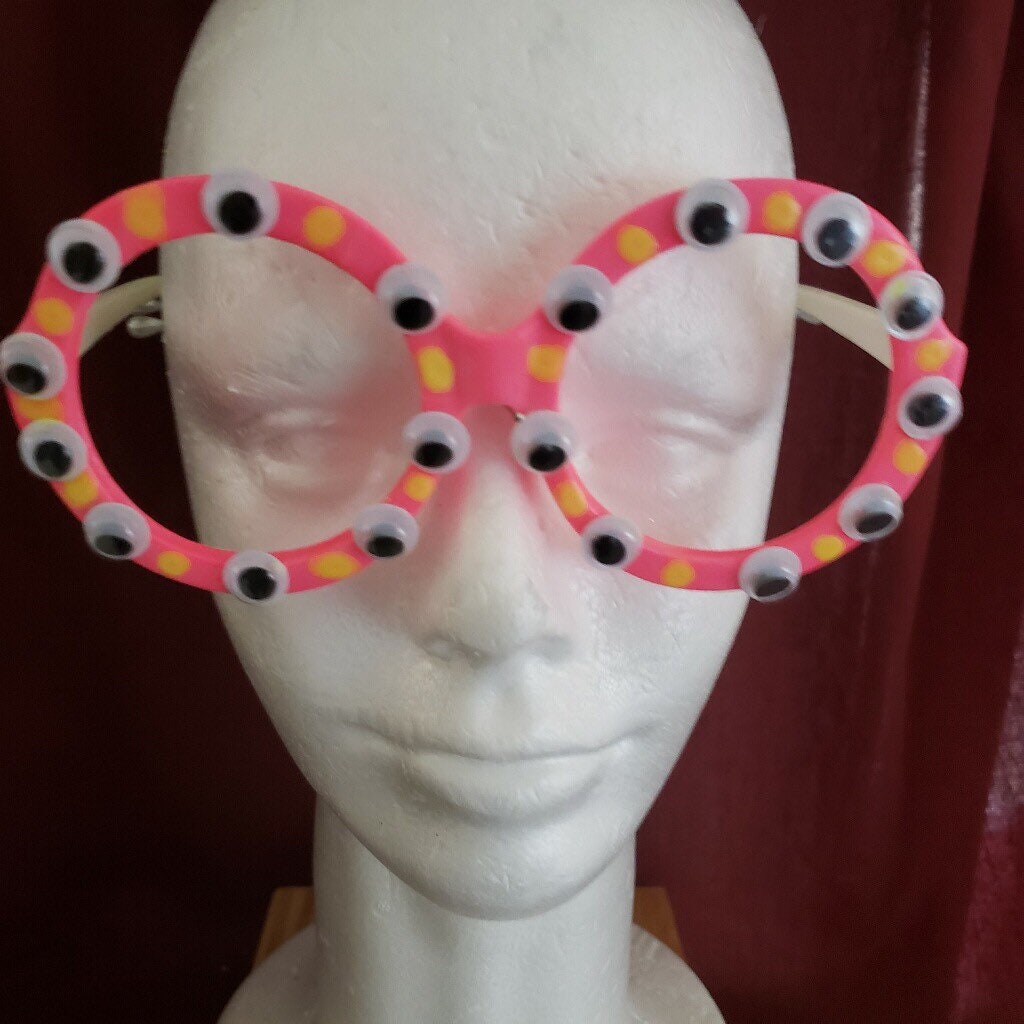 Glow In The Dark Googly Eye Glasses Etsy