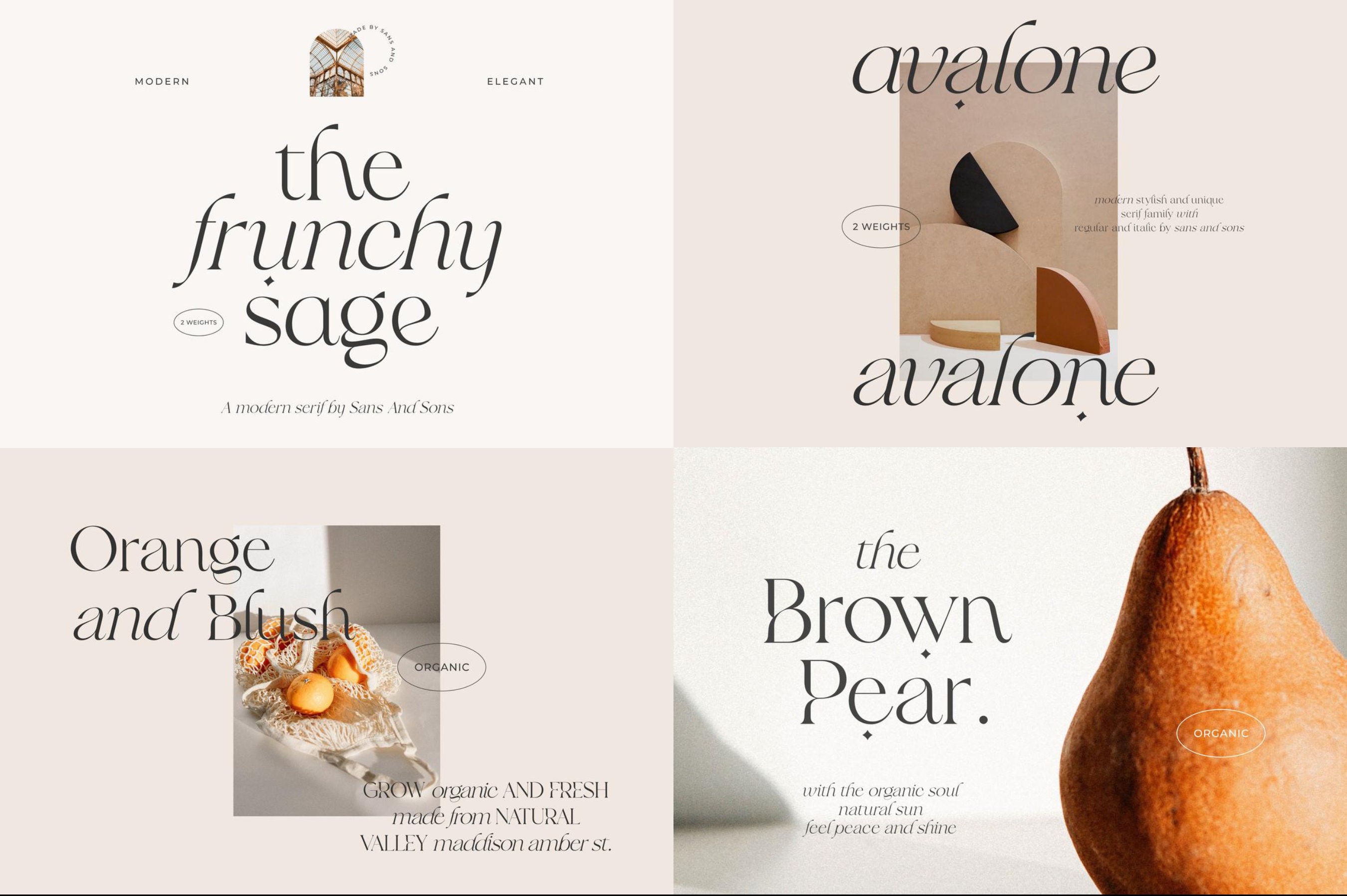 Modern Font Bundle Vol. 3