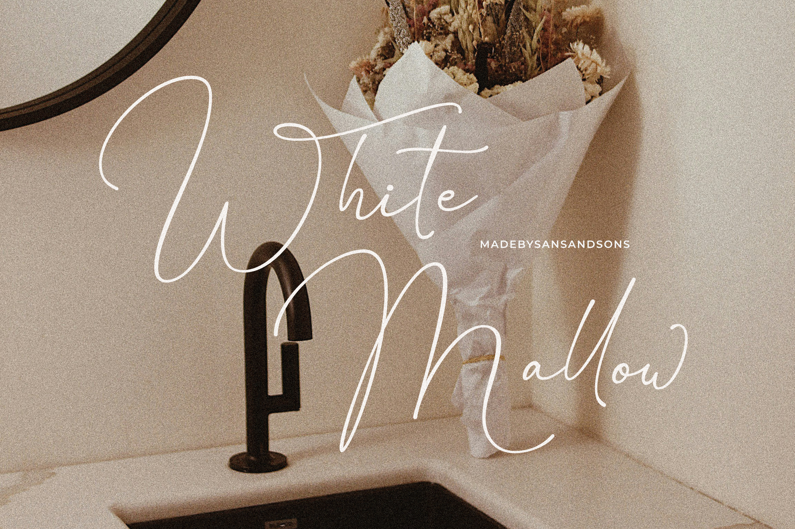 Emily Brunette Script Font: Modern Calligraphy, Wedding Font - Etsy