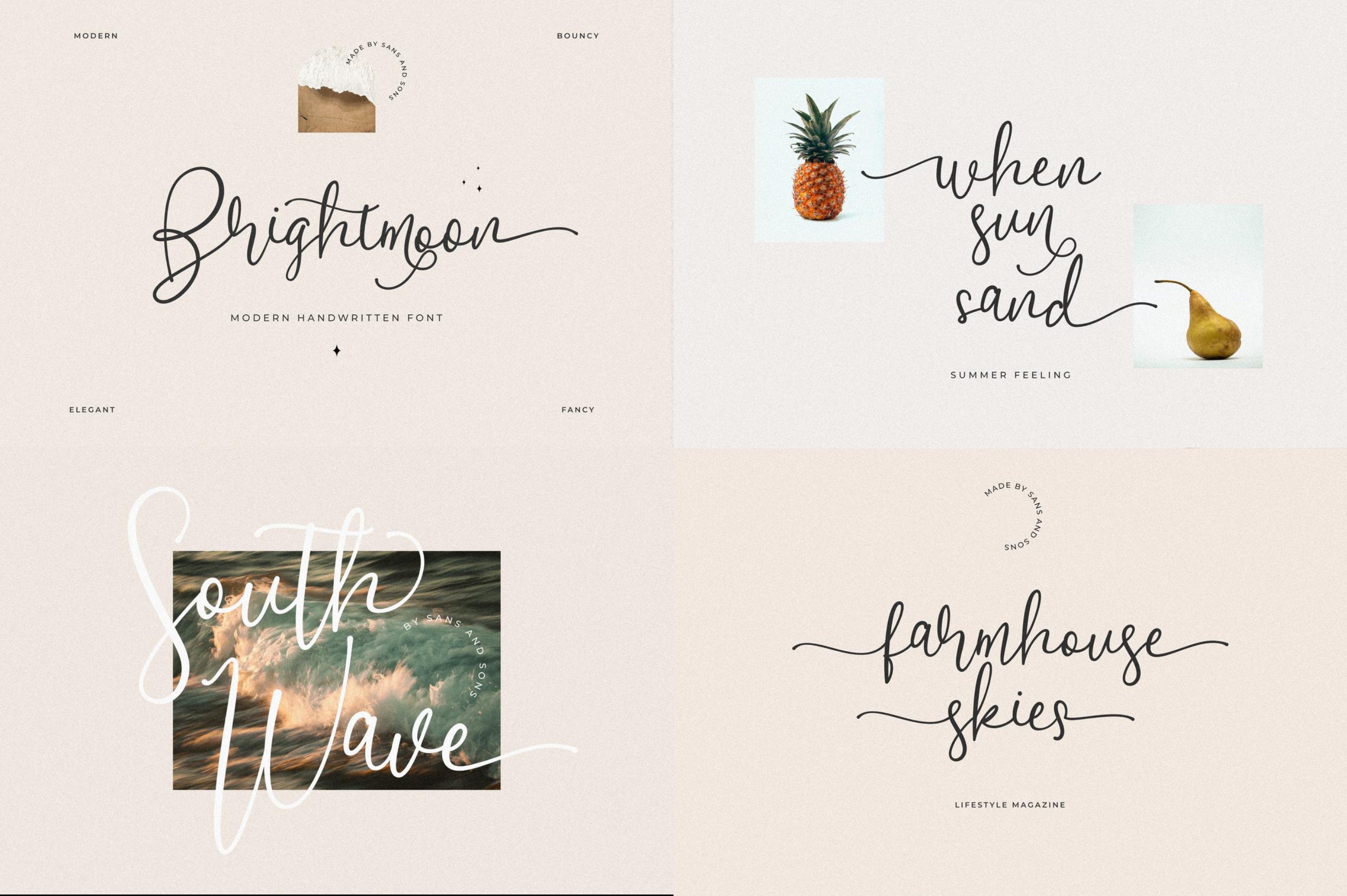 Modern Font Bundle Vol. 3