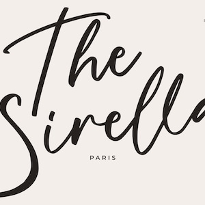 Sirella - Cursive Font, Calligraphy Font, Wedding Font, Cricut Font, Modern Font, Fonts For Cricut, Script Font,  Font For Cricut,Canva Font