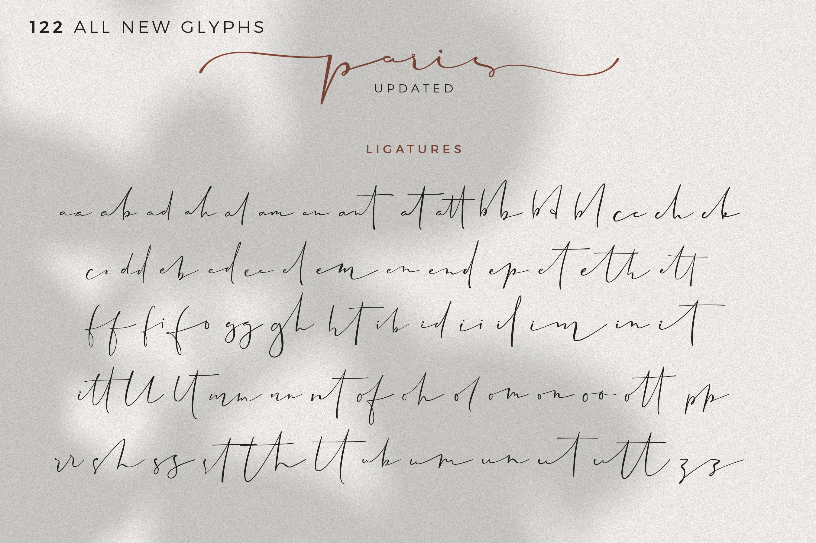 Hello Paris Serif Extra Light SVG Font Cricut Font Etsy Ireland