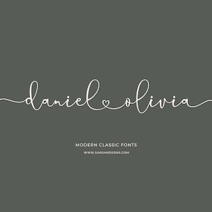 Antlers - Signature Font, Script Font, Wedding Font, Modern Font, Handwritten Font, Cricut Font, Cursive Font, Font For Cricut, Canva Font