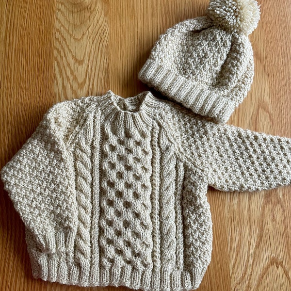 Baby Sweater Set Etsy