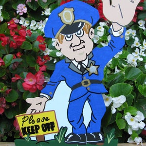 KEEP OFF the grass-tall