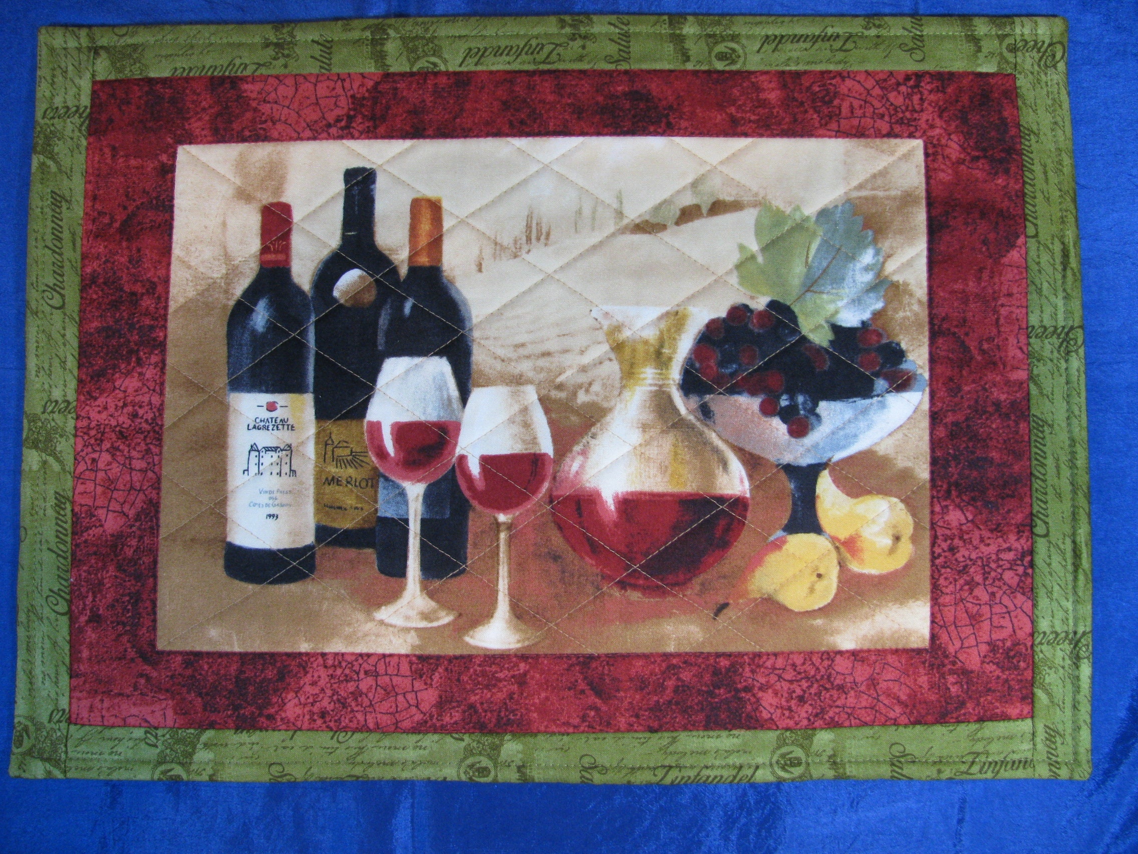 Wine Glass Placemats - Etsy