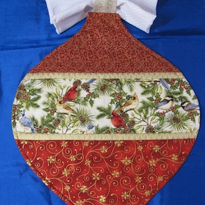 Christmas winter Birds- Ornament Placemat