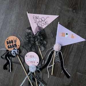 fabBOOlous and Ghouls just want to have fun pennants | Halloween Activity | Halloween Printable