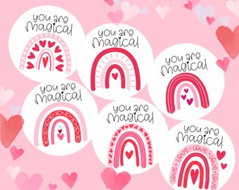 you are magical tags | Valentines Day Cards | Classroom Cards | Classroom Valentines