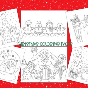 Christmas Coloring Pages | Winter Activity | Kids Activity | Christmas Activity | Kids Worksheets