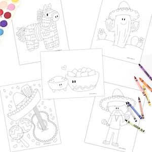 cinco de mayo coloring pages | Ipad Coloring Pages | Digital Coloring | Coloring Pages