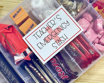 Teacher emergency stash- back to school | Back to School Printable