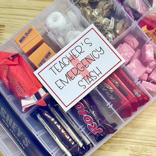 Teacher emergency stash- back to school | Back to School Printable