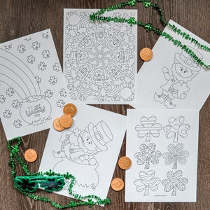 St. Patrick&#39;s Day coloring pages | Ipad coloring pages | Digital Coloring | Coloring Pages
