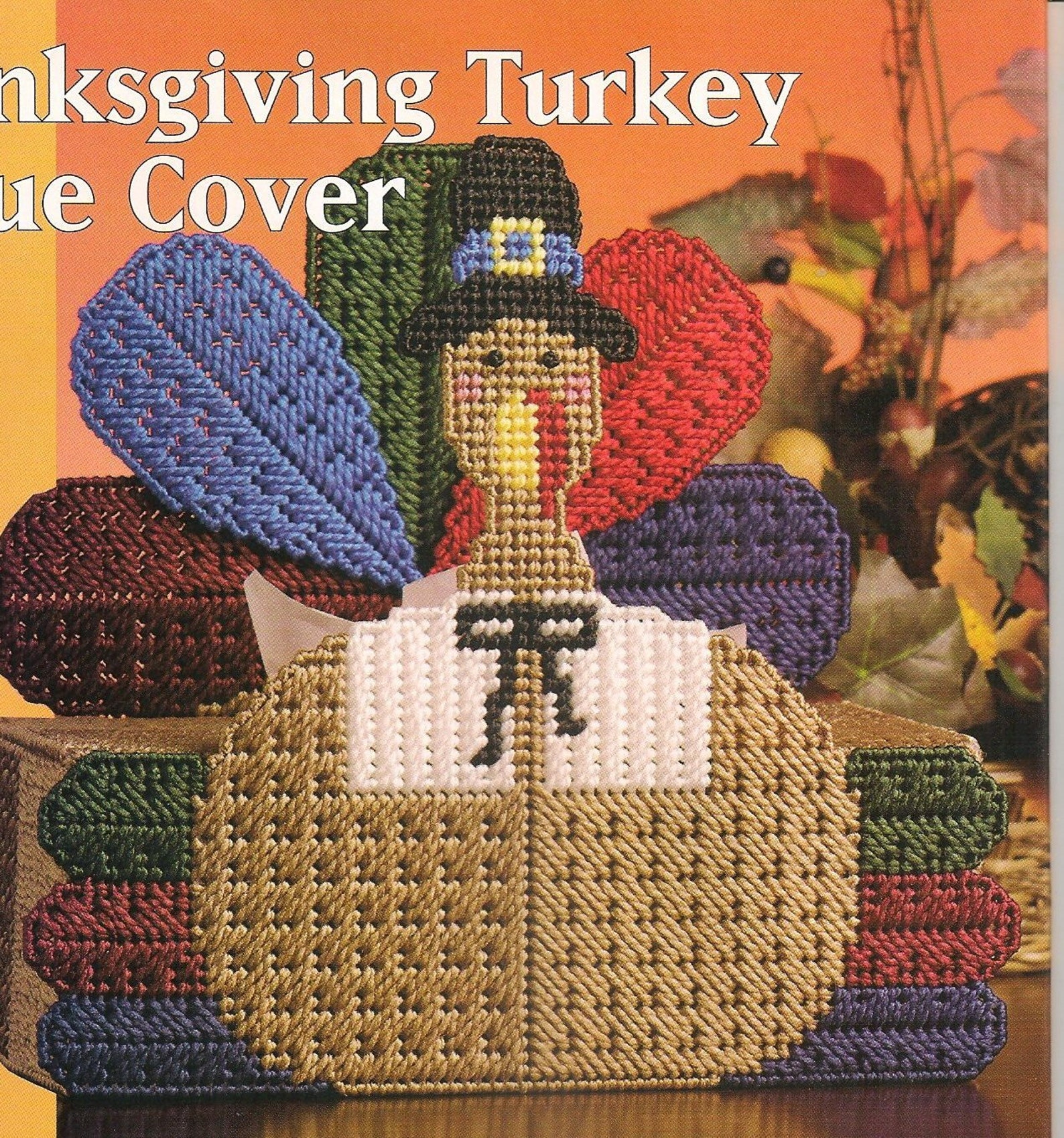 Plastic Canvas Vintage Digital PDF Pattern Thanksgiving Turkey - Etsy