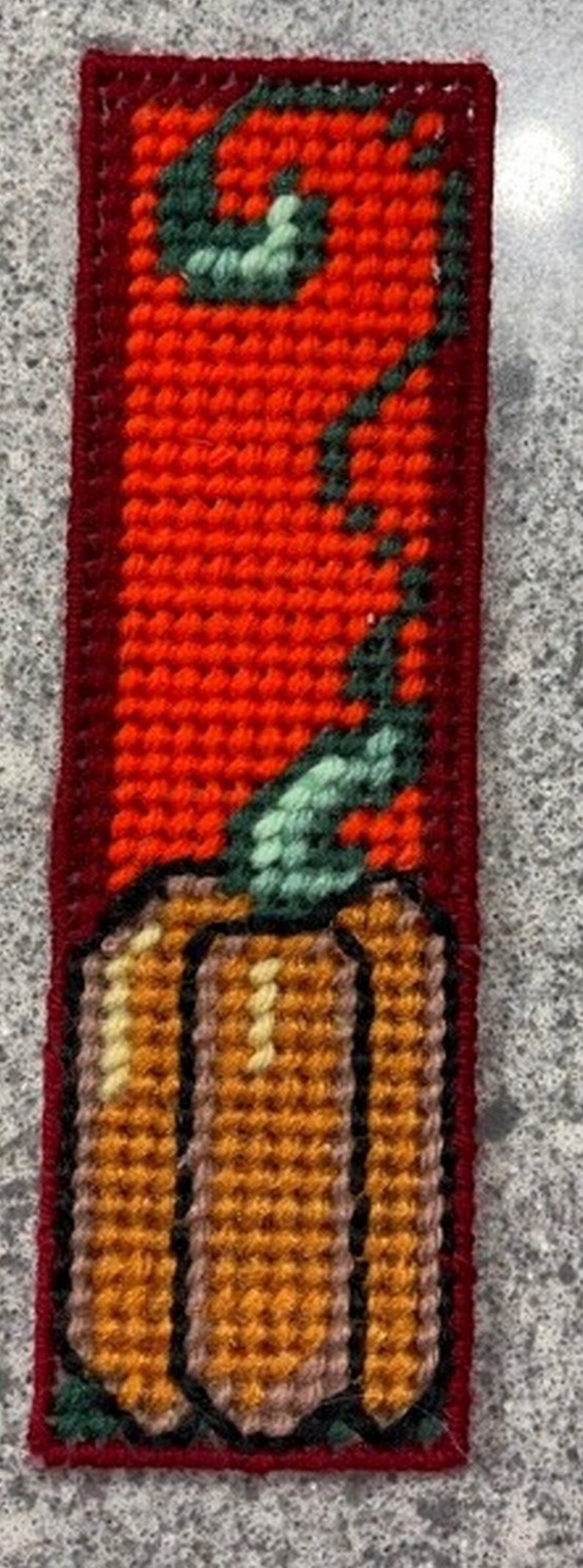 Handmade Plastic Canvas Bookmarks Etsy