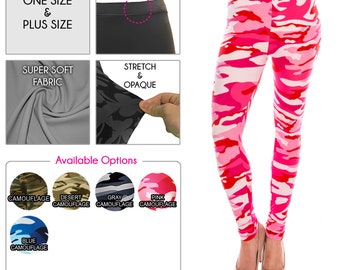 patterned cotton leggings