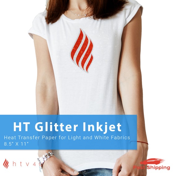 Inkjet Transfer Paper for Light Colors 8.5x11 25 Sheets Ships Priority Mail