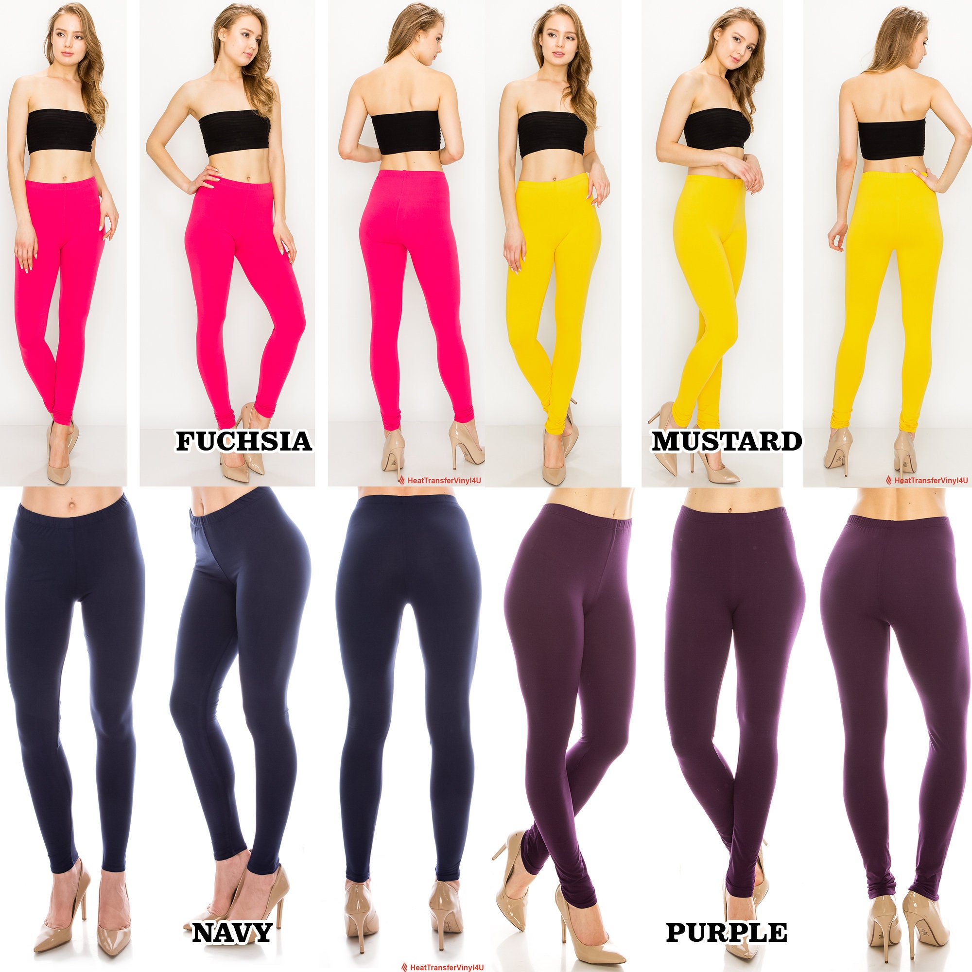 Women's Ultra Butter Soft Leggings in Solid Colors one Size and Plus Size  FREE SHIPPING 