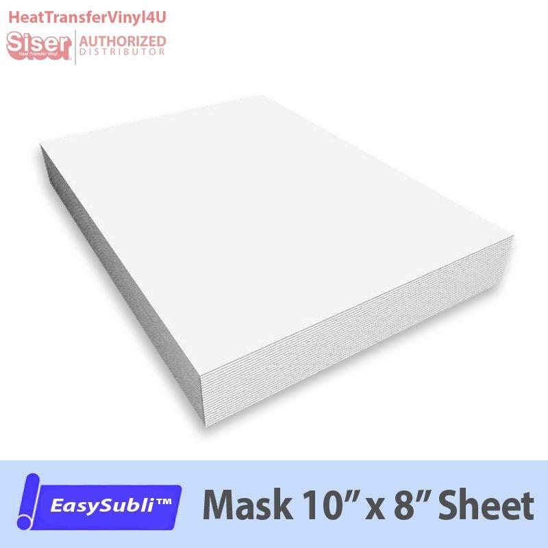 Easysubli™ Mask 10 X 8 Sheets FREE SHIPPING Etsy