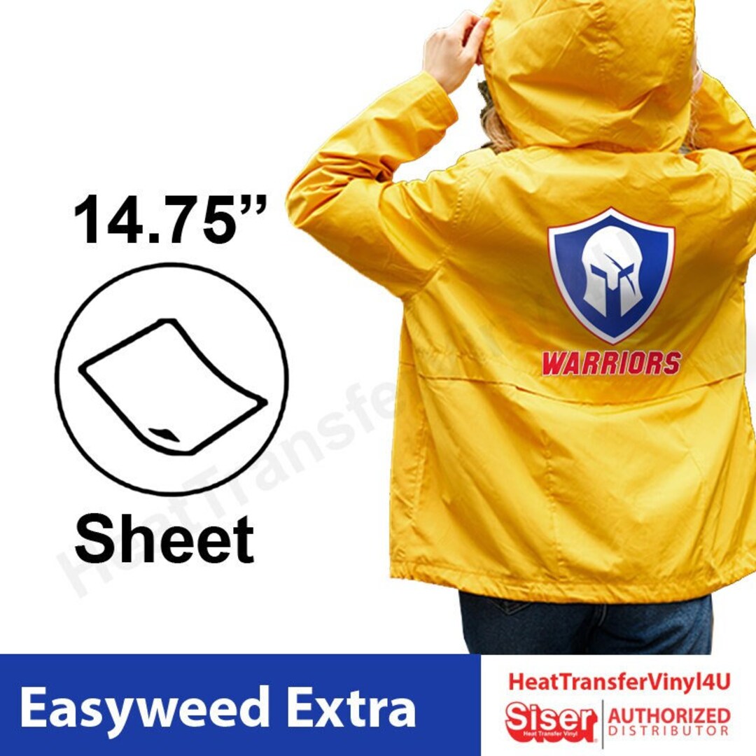Siser Easyweed Extra the Musthave Iron on HTV for Nylon and Leather