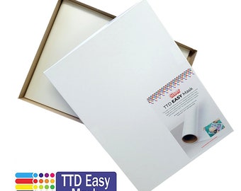 Siser TTD Easy Mask 8.4"x11" Sheet : L'outil ultime pour gagner du temps pour les transferts de vinyle (Pack)