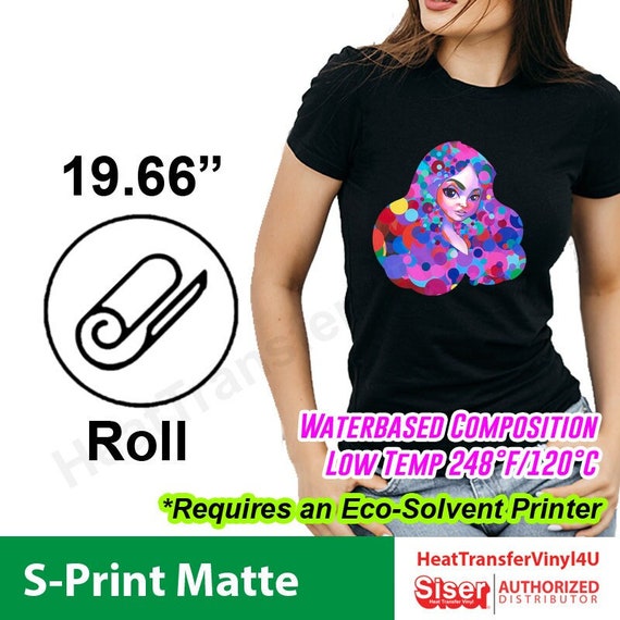 Matte Hot Pink Heat Transfer Vinyl HTV T-Shirt 20 Wide Roll Iron On /Heat  Press