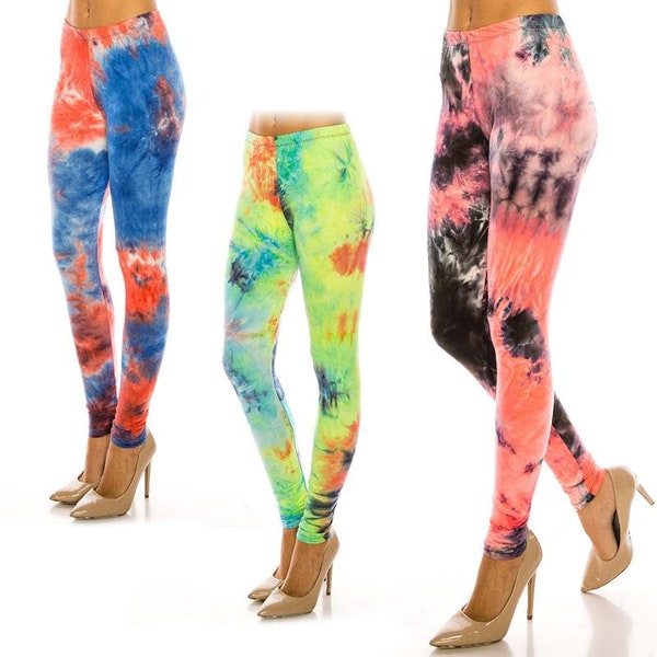 Tie Dye Ultra Soft Leggings (Regular/Plus Size) **FREE SHIPPING**