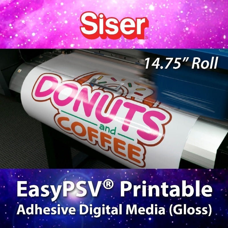 Siser Colorprint Easy HTV Printable Vinyl Pre Cut Sheets 10 Pack or 25 Pack  