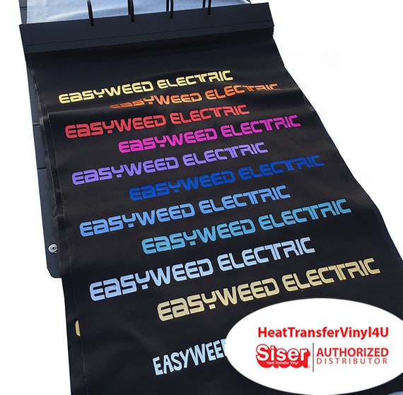 SISER HTV EasyWeed Heat Transfer Vinyl 15 x 1 YARD ELECTRIC