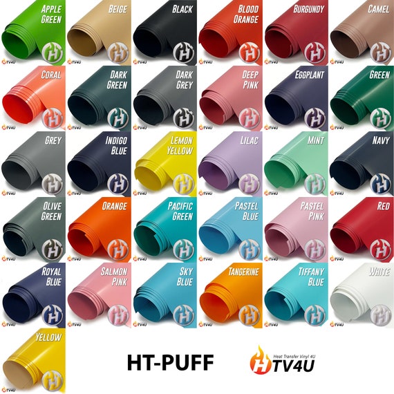 HT-Printable Puff 20 x 12 Sheet  Heat Transfer Vinyl 4u – HEAT TRANSFER  VINYL 4U