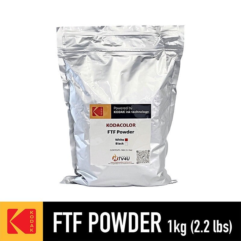 DTF - HOT MELT POWDER-BLACK 1kg (2.2lb)
