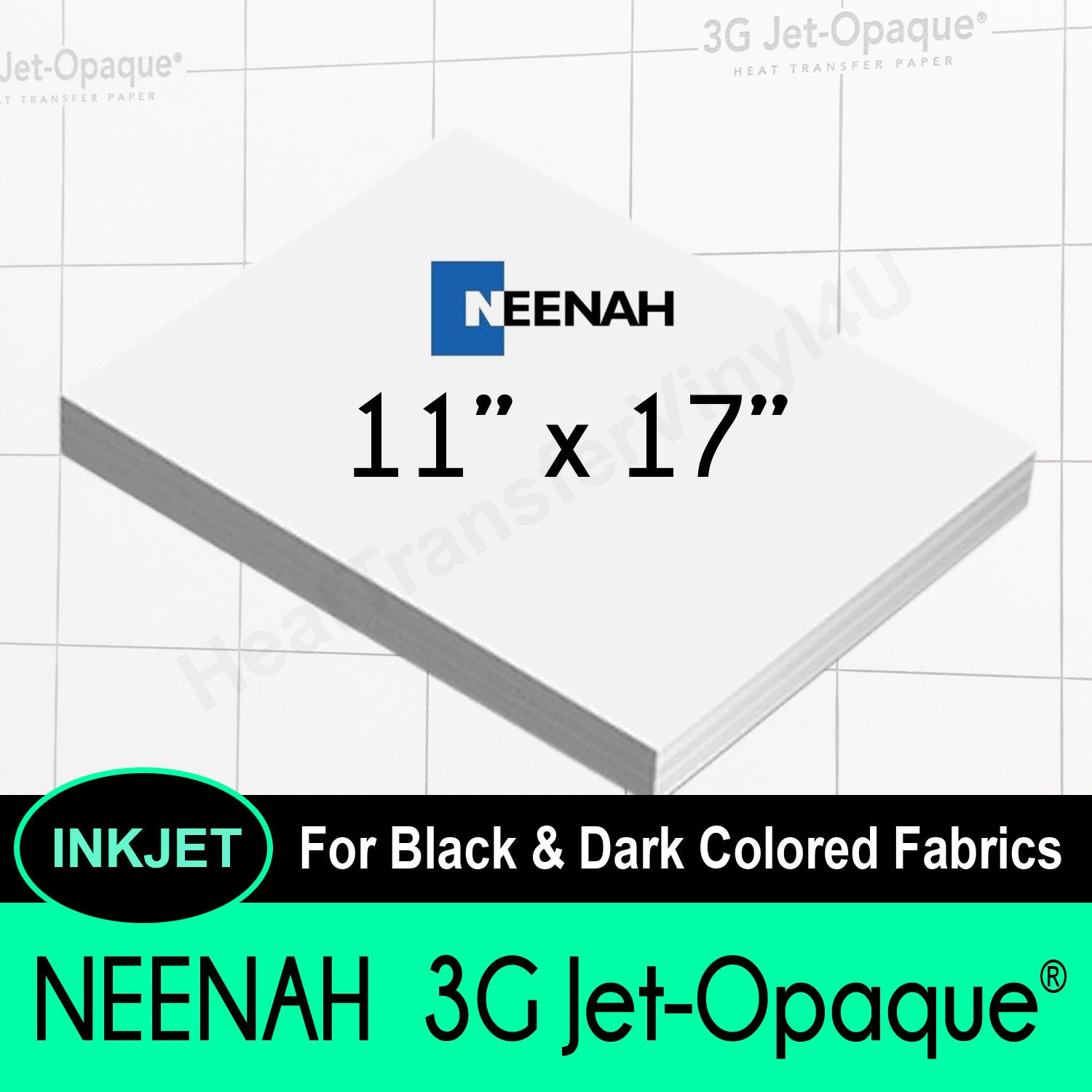 Neenah 3G JET-OPAQUE® Digital Transfer Paper 11 X 17 free Shipping 
