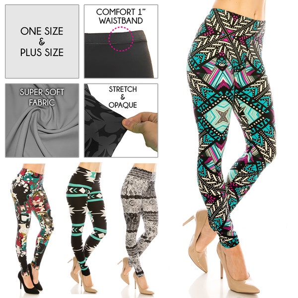 Abstract & Tribal Leggings for Women *Free Shipping*