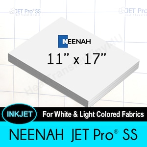 JET-PRO Soft Stretch InkJet Transfer Paper - 11 x 17 - 500 Sheet Box