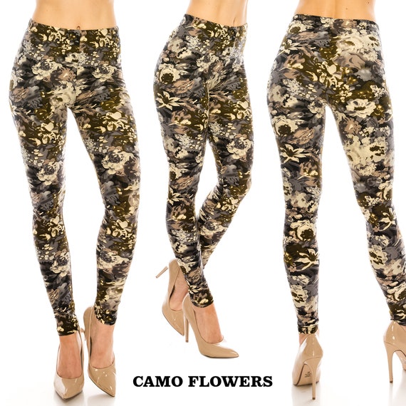 Floral & Plant Patterned Leggings for Women free Shipping 