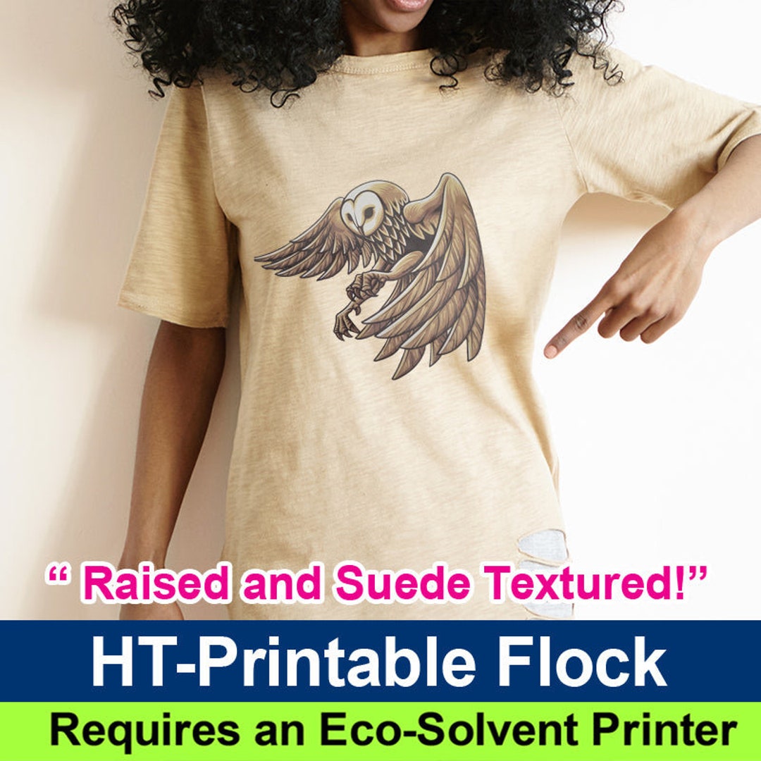 Htprintable Flock 20 X 12 Sheet FREE SHIPPING Etsy