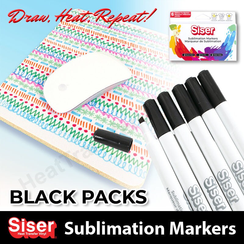 Sublimation Markers  Primary – Crafters Hideaway