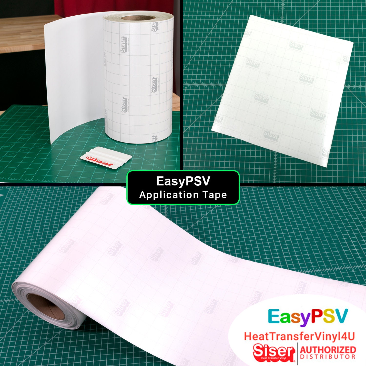 Siser EasyPSV Printable Gloss Adhesive Vinyl Roll - 29.5 x 10 Yards