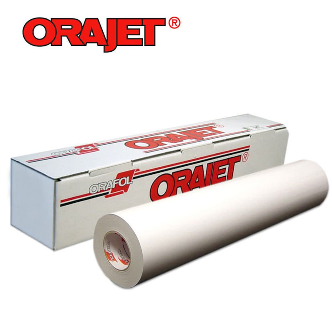 Orajet 3164 Printable Adhesive Vinyl 15 Requires Eco-solvent Printer 