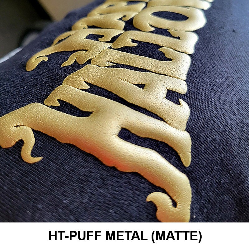 3D Super Puff Heat Transfer Vinyl - Metallic Gold