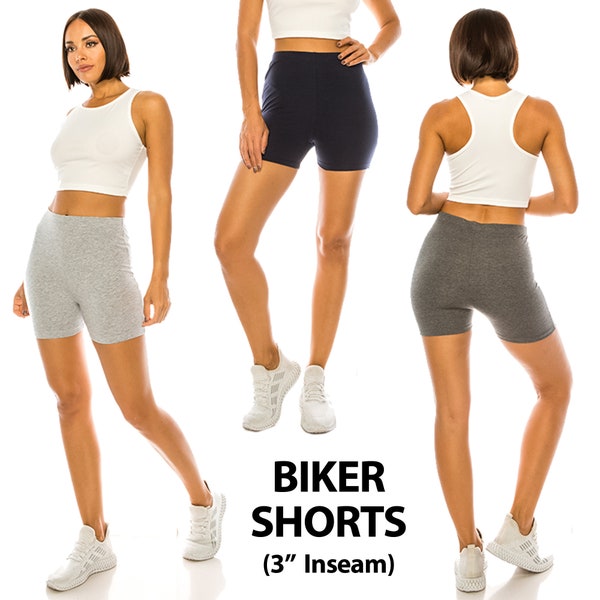 Biker Leggings Shorts (3" Inseam) **FREE SHIPPING**