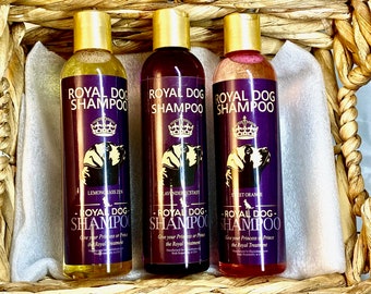 Plante à base de chien Shampooing 100% ingrédients naturels (Repousse les puces et les tiques naturellement!  )