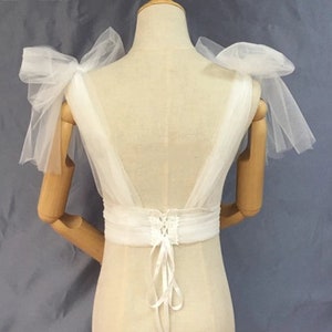 Tulle Wedding Bolero Shoulder Cover Jacket, Wedding Bridal Shoulder ...