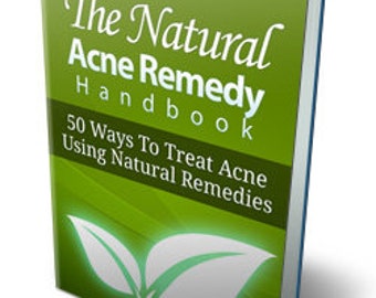 Natural Acne Remedy Handbook eBook Digital Instant Download
