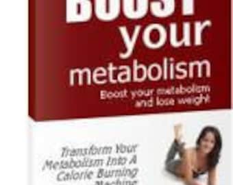 How To Boost Your Metabolism eBook Digital Instant Download