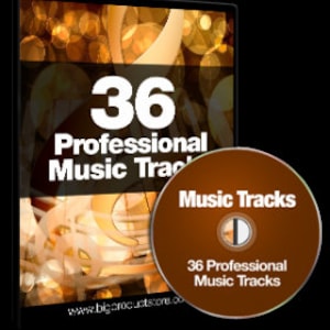 36 Professional Music Tracks Digital Music for Your Projects