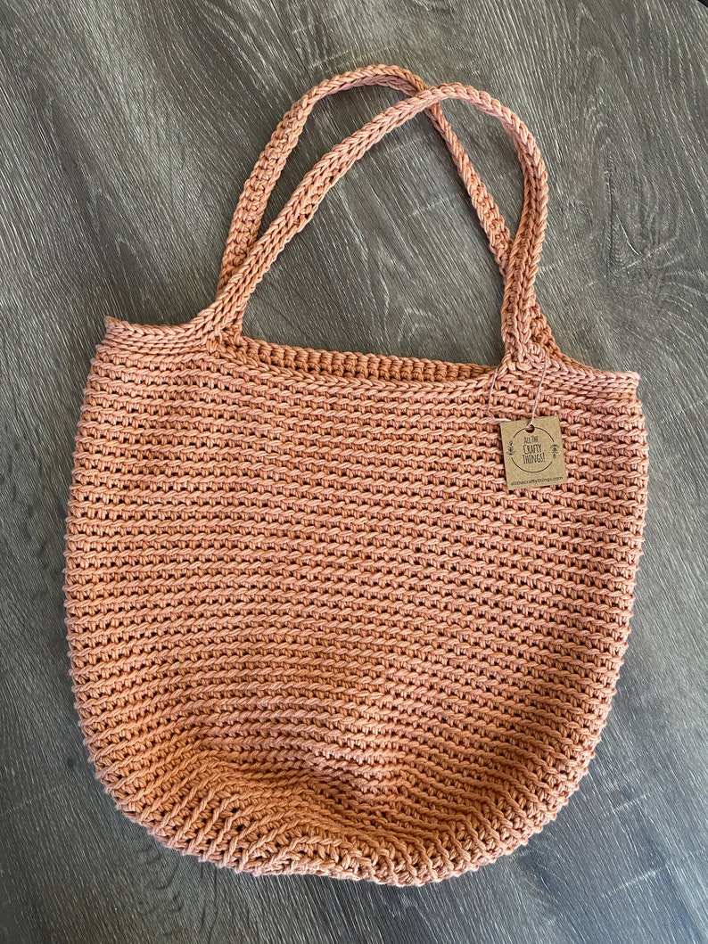 Crochet Pattern for Summerlin Market Tote Bag image 4