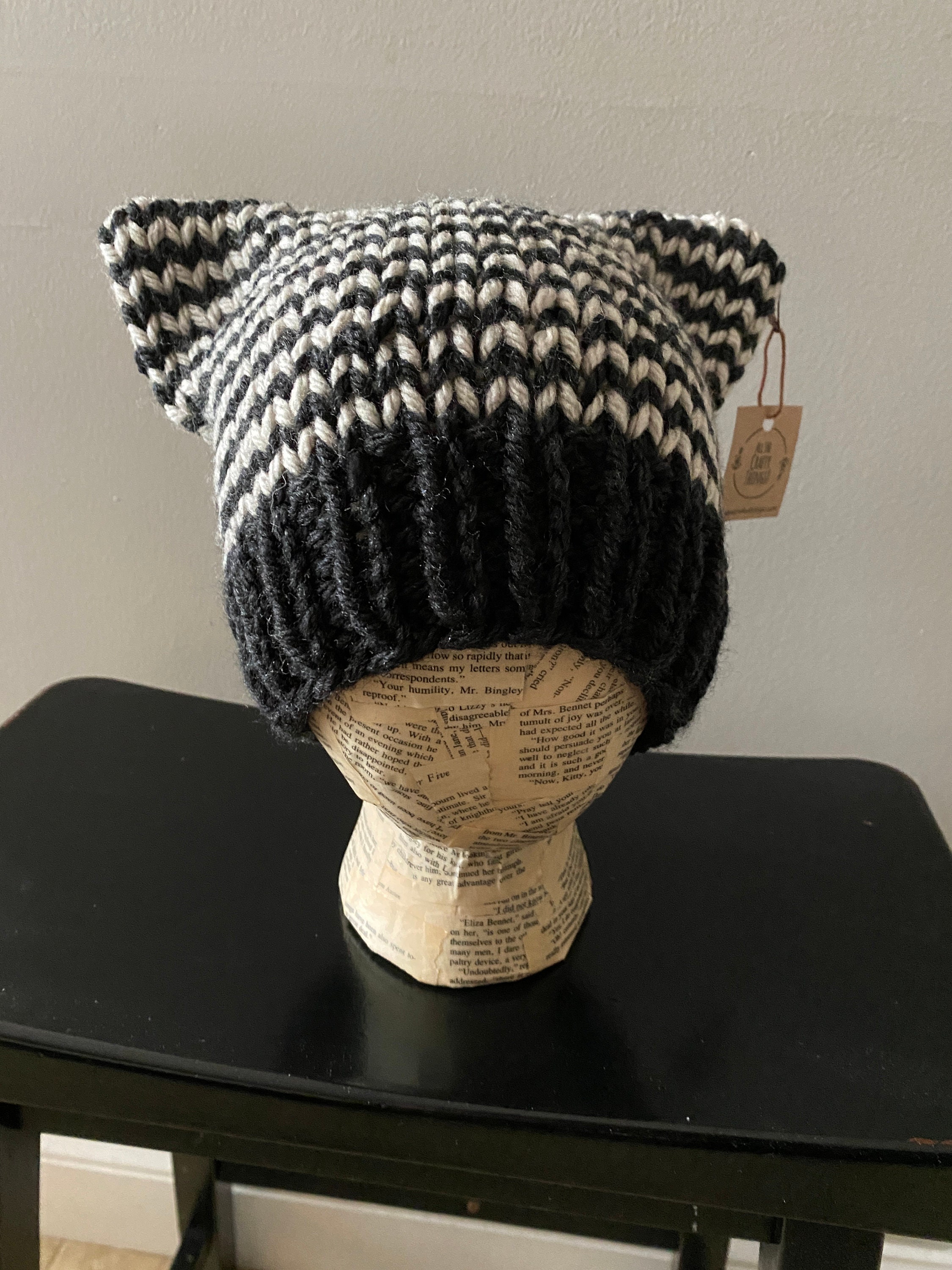 帽子 LOOP YARN SHAGGY CAT EAR KNIT CAP GRAY LOOP YARN SHAGGY CAT EAR KNIT CAP GRAY 【公式通販】