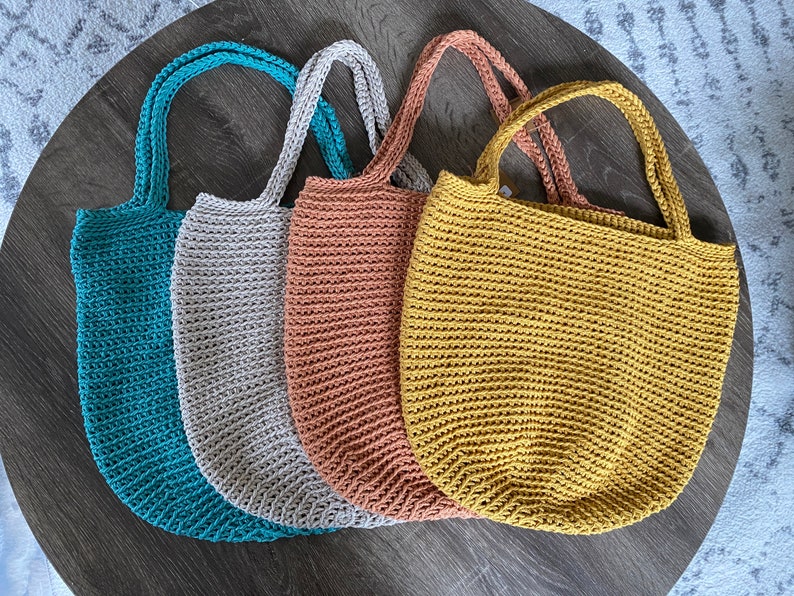 Crochet Pattern for Summerlin Market Tote Bag image 5